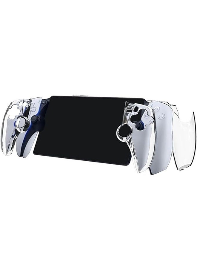 Playstation Portal Handheld Portable Game Console Non-Slip Case, Crystal PC Case