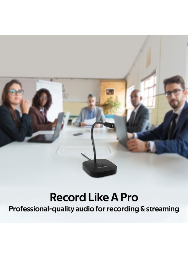 Promate ProMic-1 High Definition Omni-Directional Microphone with Flexible Gooseneck