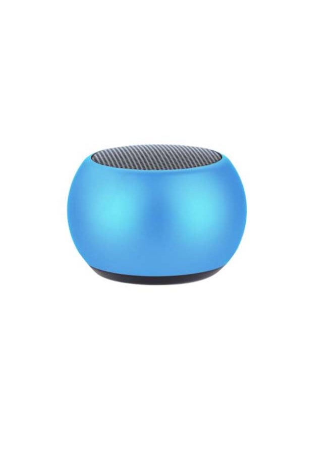 Mini Wireless Portable Bluetooth 4.2 With TWS Function Blue