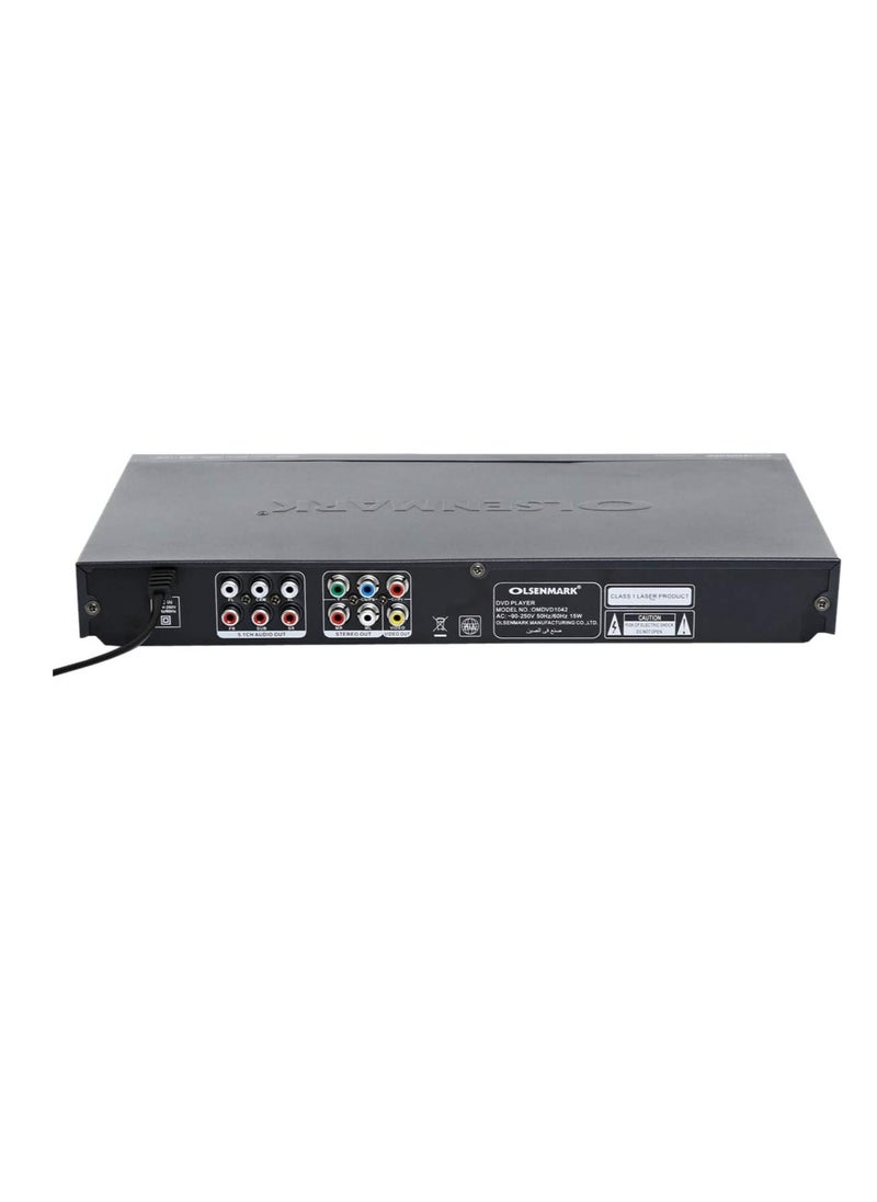 Olsenmark OMDVD1042 DVD Player - Black
