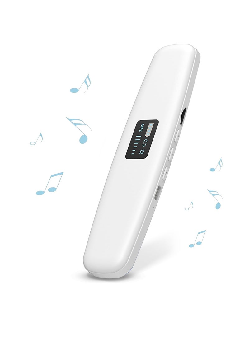 Pillow Speaker, Silent Bluetooth Wireless Speaker under Pillow Sleep, Aid White Noise Stereo Sound Machine for Baby/Adults/Kids, Bone Conduction Supports TF Function, Office Privacy Home Gift
