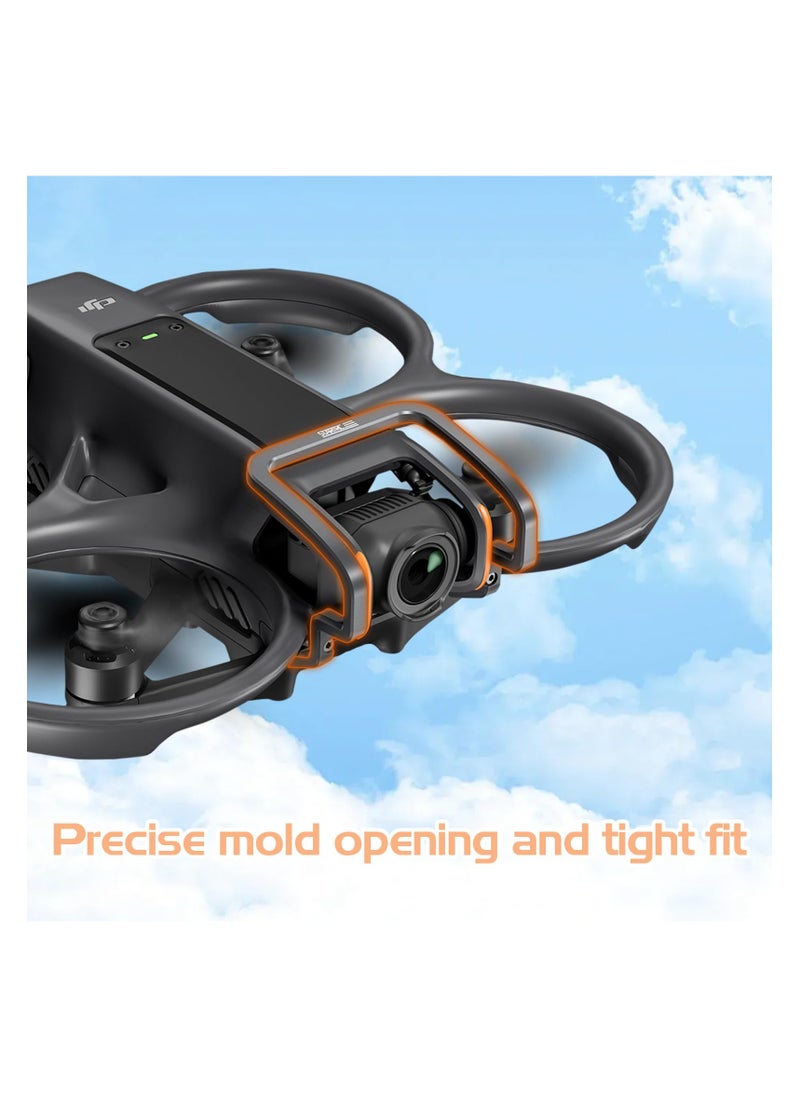 Aluminum Alloy Gimbal Bumper for DJI Avata 2 - Anti-Collision Camera Protection Guard Bar, Lightweight Lens Safety Bumper Compatible with DJI Avata 2 Accessories