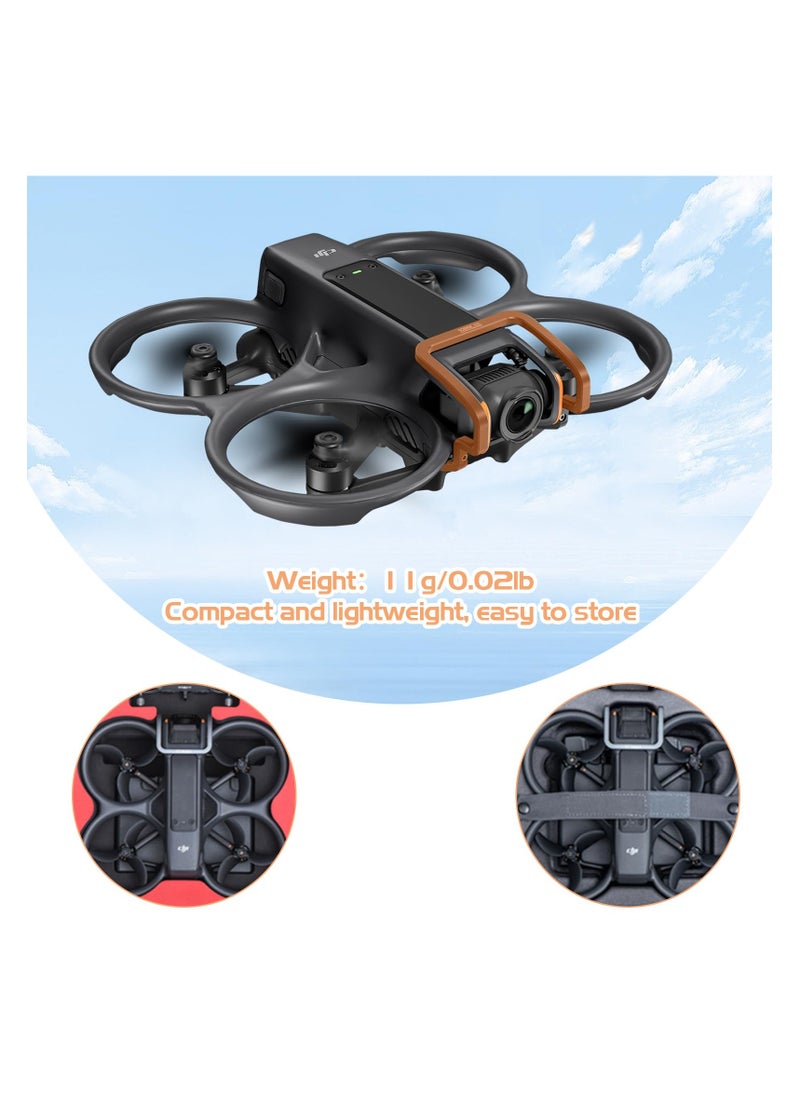 Aluminum Alloy Gimbal Bumper for DJI Avata 2 - Anti-Collision Camera Protection Guard Bar, Lightweight Lens Safety Bumper Compatible with DJI Avata 2 Accessories