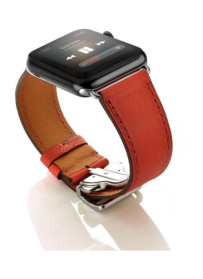 Replacement Band For Apple Watch Series 1/2/3/4 44/42 mm Red