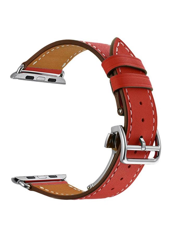 Replacement Band For Apple Watch Series 1/2/3/4 44/42 mm Red