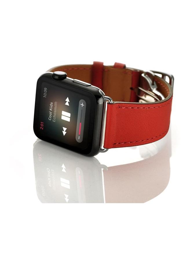 Replacement Band For Apple Watch Series 1/2/3/4 44/42 mm Red
