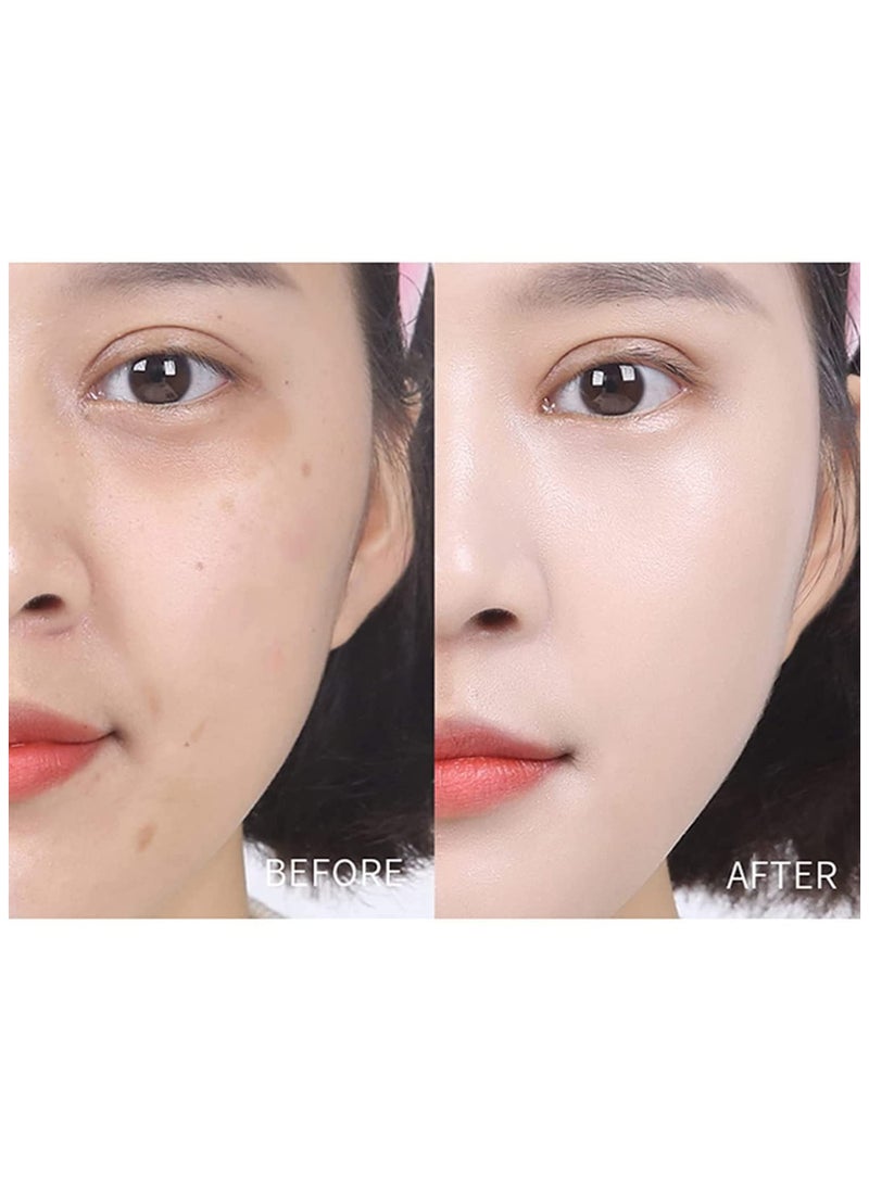 Long Lasting Waterproof Concealer, Full Coverage Moisturizing Contour and Brighten, Face Concealer, Foundation Concealer, Cover Acne Marks Scars Under Eye Concealer, for Dark Circles, 3 Colors