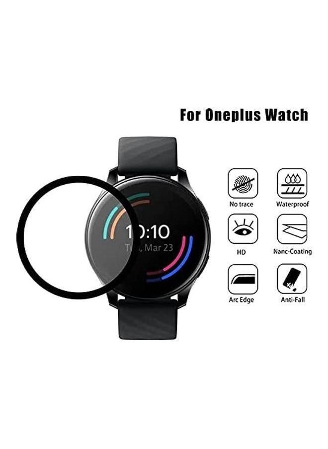 3D Curved Full Soft Protective Film For OnePlus Watch Clear