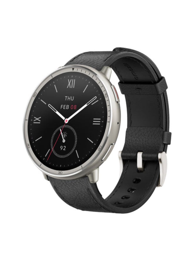 Active 2R - The Everyday Smartwatch Black Premium Leather