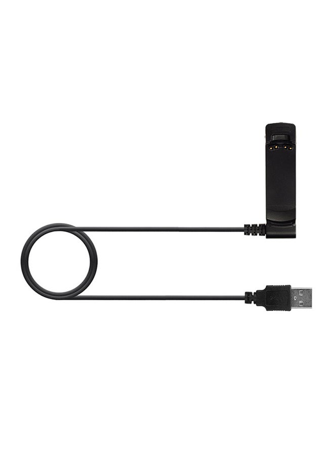Smart Watch Charging Cradle Cable For Garmin Fenix Fenix 2 D2 Bravo Quatix Tactix Black