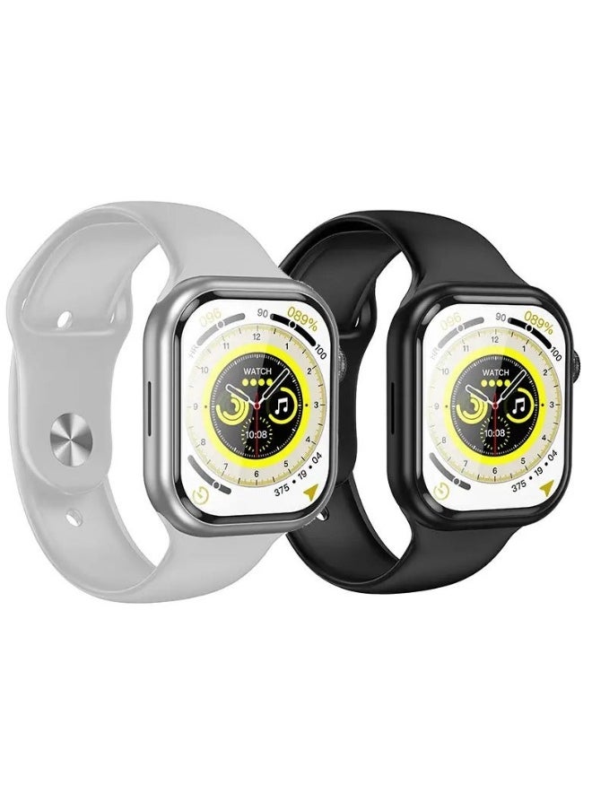 Smartwatch HOCO Y23 Sports Calling Edition – 2.02-inch Smooth Touch Screen, Bluetooth V5.0, Heart Rate & Sleep Monitoring, Physical Activity Tracker, Sedentary Reminder – Black Waterproof Fitness Smartwatch for Calls, Notifications, and Health Tracking