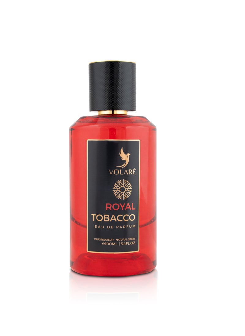 Volare Royal Amber Oud, Eau De Perfume for Men - 100ml | Spiced Smoky Scent with Oud, Apple & Vanilla