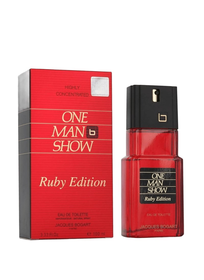 Jacques Bogart One Man Show Ruby edt men 100mL