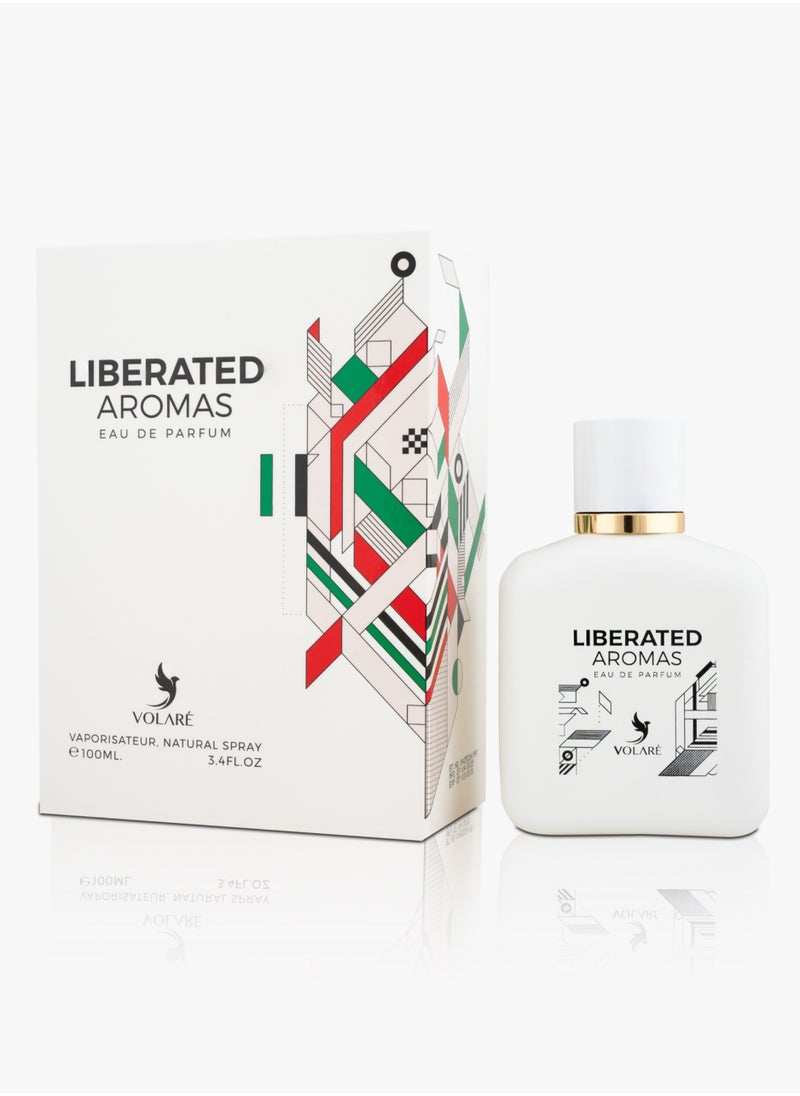 Liberated Aromas Perfume for Men - 100ml | Leather & Citrus Fragrance with Suede, Cardamom & Cedarwood