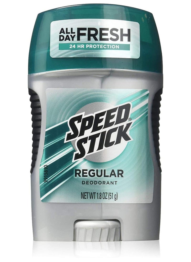 Speed Stick Deodorant for Men, Regular - 1.8 Ounce