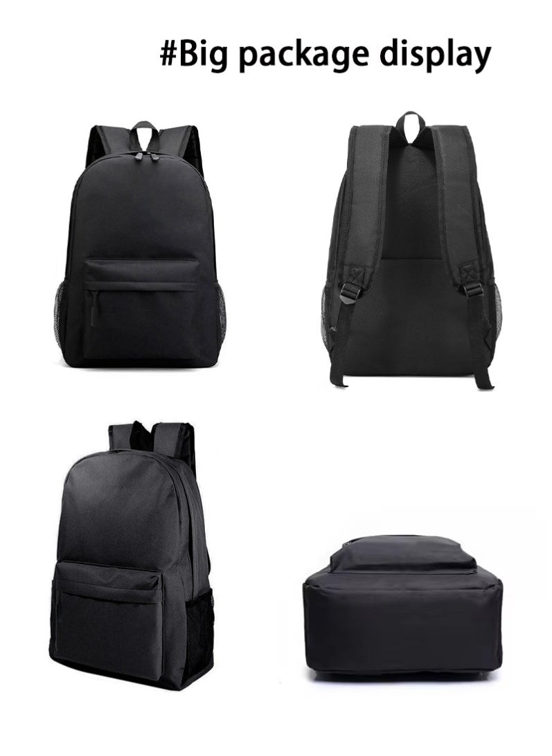Exquisite anime backpack three-piece set, unique design sense, easy storage and stress-free - 377