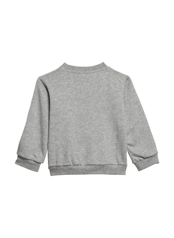 adidas I 3S Jog Grey Training Suits 0-3M