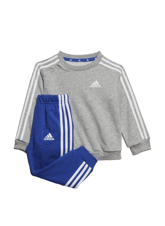 adidas I 3S Jog Grey Training Suits 0-3M