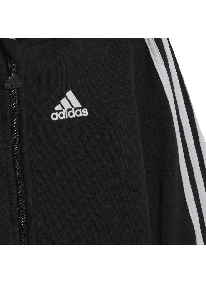 adidas I 3S Fz Fl Jog Black Training Suits 0-3M