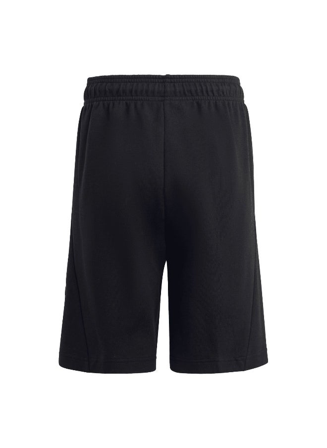 adidas U Fi Logo Sh Black Training Shorts 7-8Y