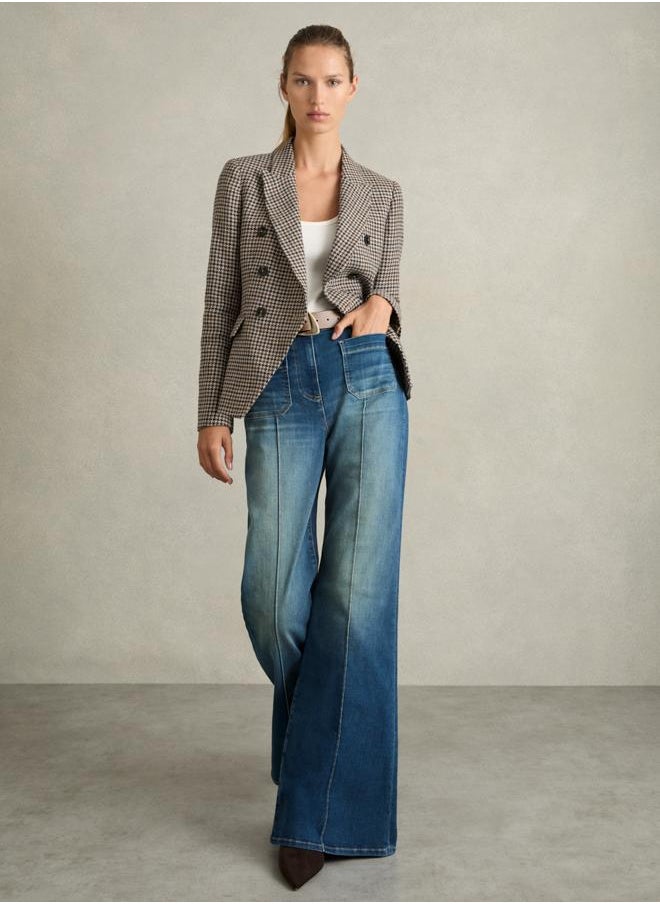 Db Textured Check Blazer