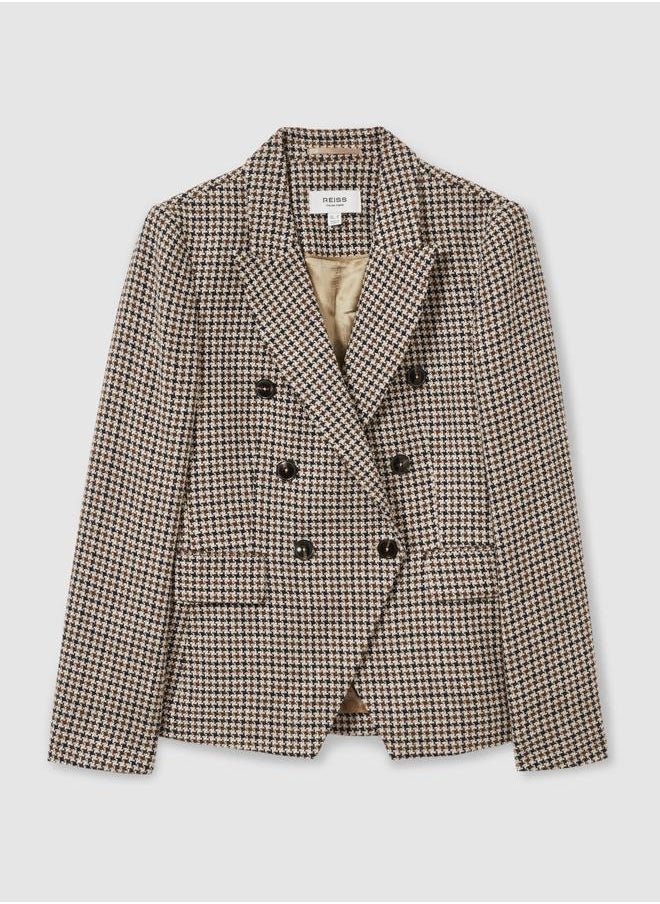 Db Textured Check Blazer