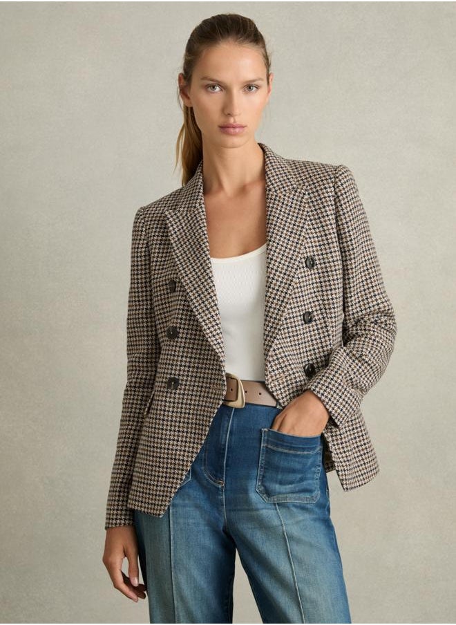 Db Textured Check Blazer