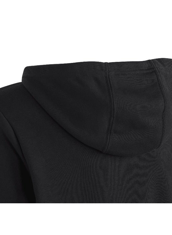 adidas U Bl Hoodie Black Training Sweatshirts 7-8Y