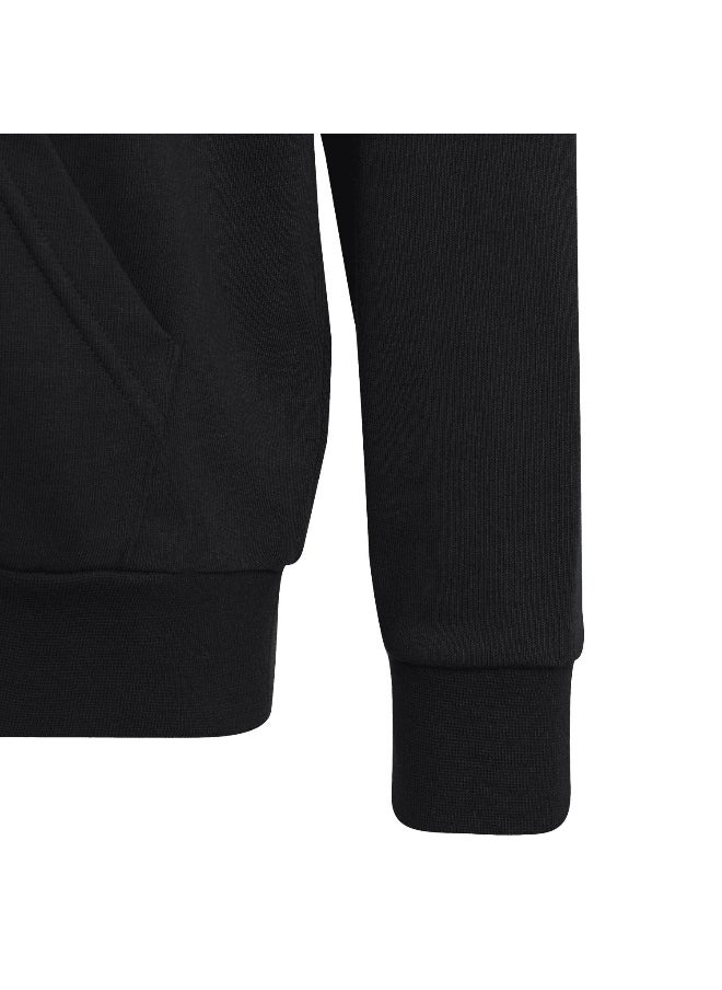 adidas U Bl Hoodie Black Training Sweatshirts 7-8Y