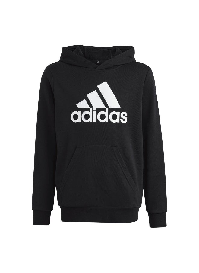 adidas U Bl Hoodie Black Training Sweatshirts 7-8Y