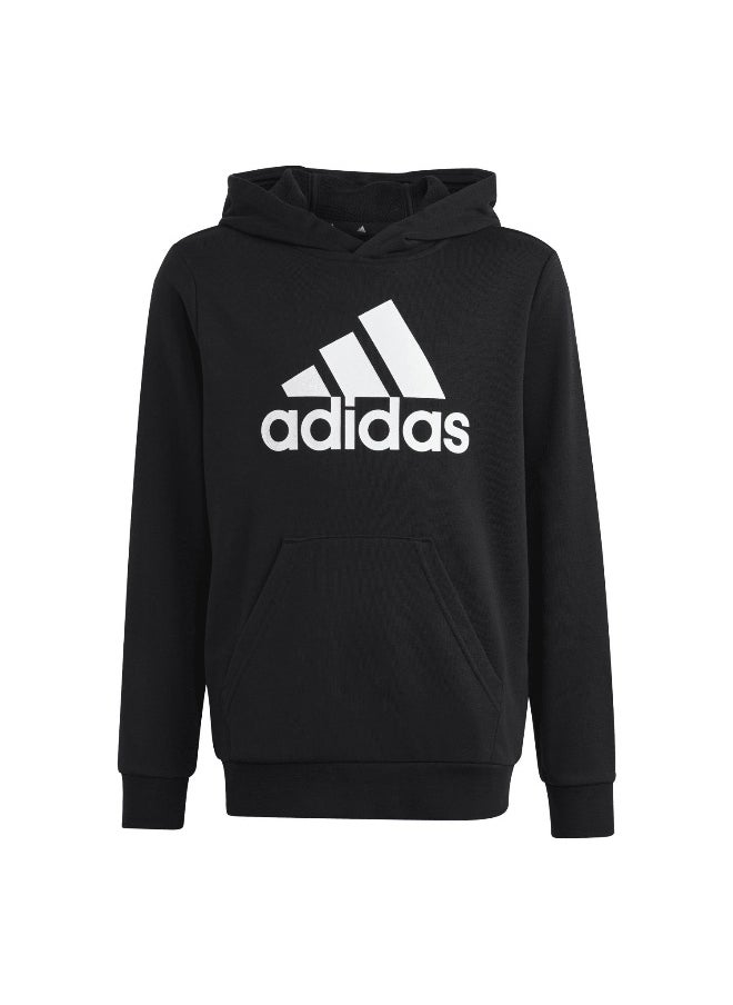 adidas U Bl Hoodie Black Training Sweatshirts 7-8Y