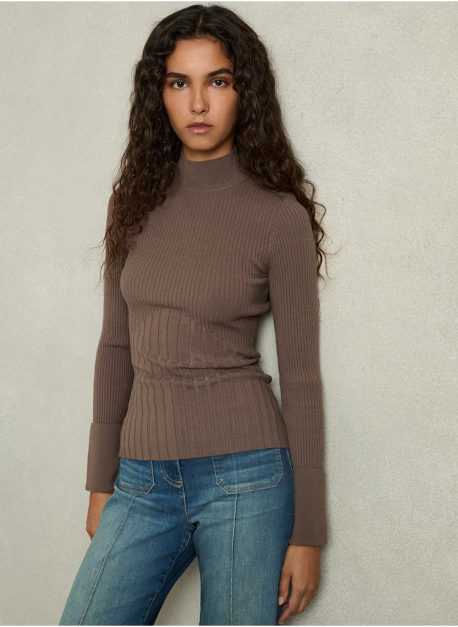 Mock Neck Jumper