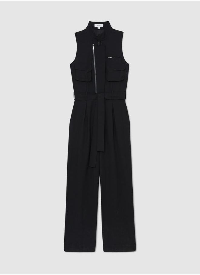 Utility Pocket Jumpsuit