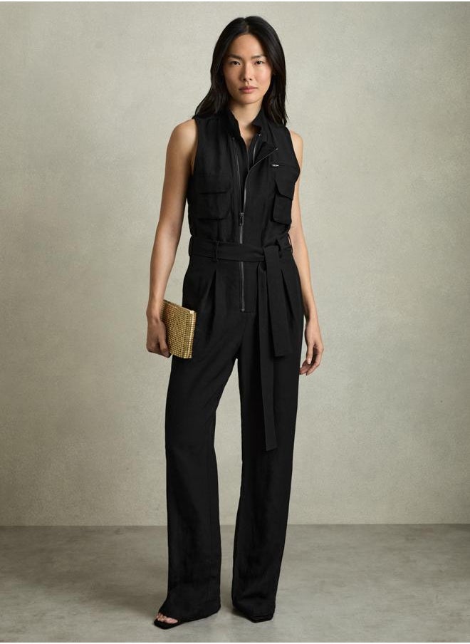 Utility Pocket Jumpsuit