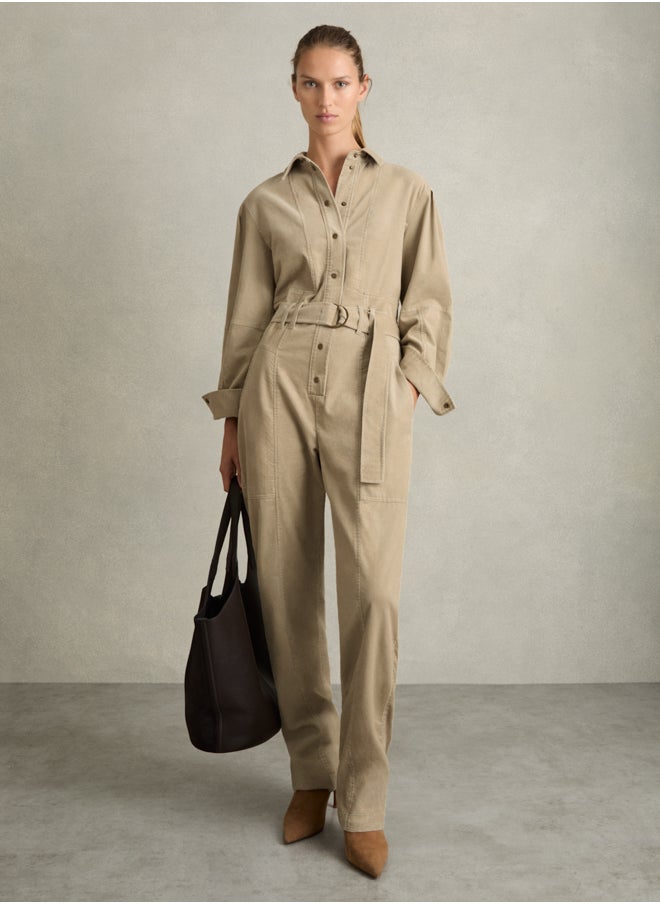 Tapered Jumpsuit