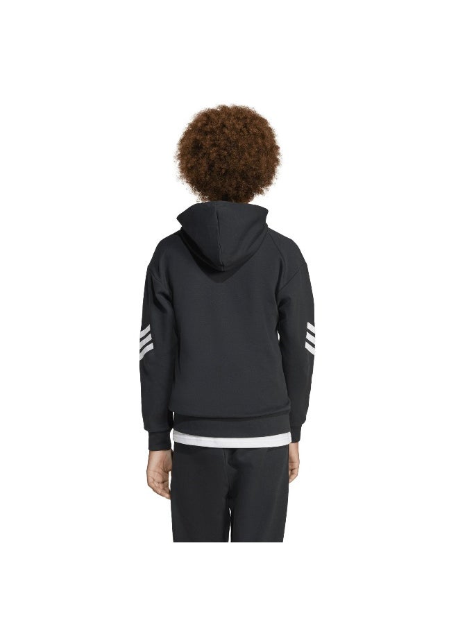 adidas future icons 3 stripes full zip track unisex hooded top