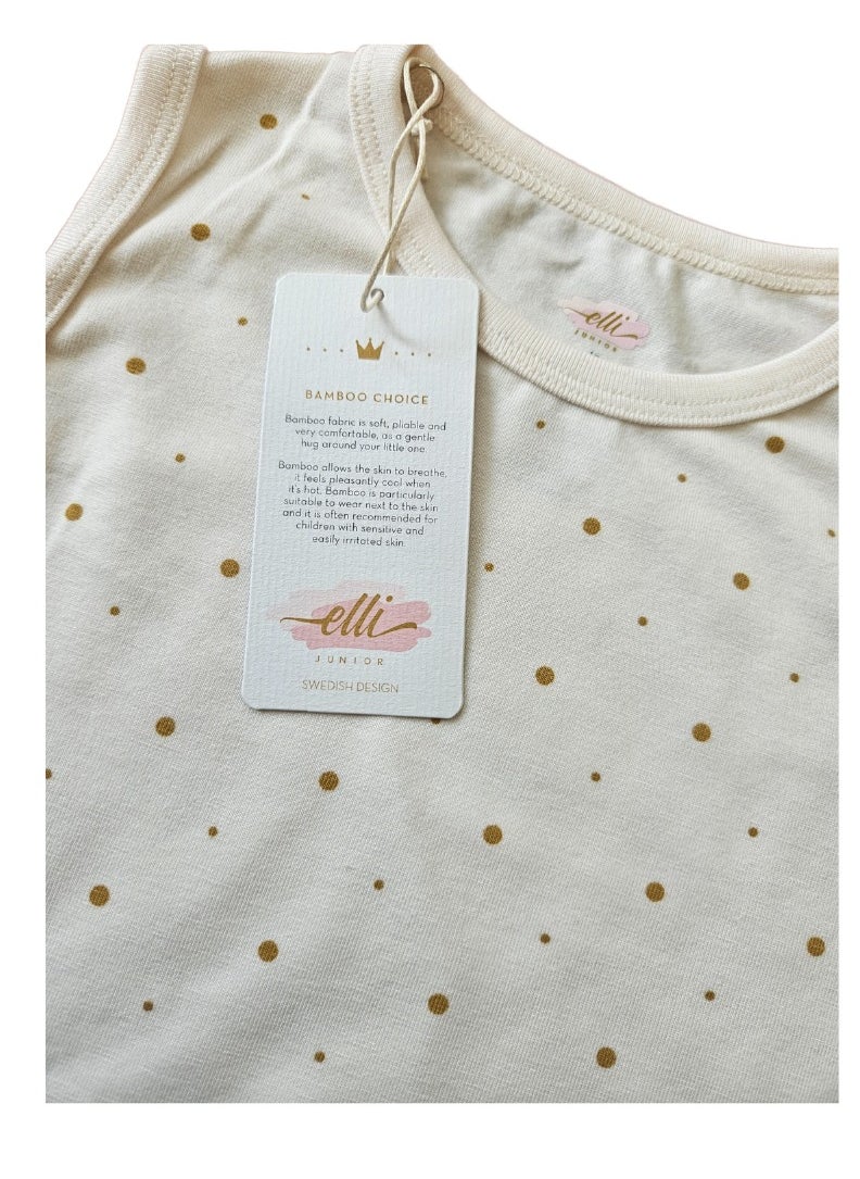 Bamboo Tank Body - Golden Dots