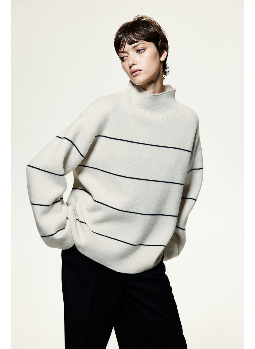 Wool-Blend Turtleneck Jumper