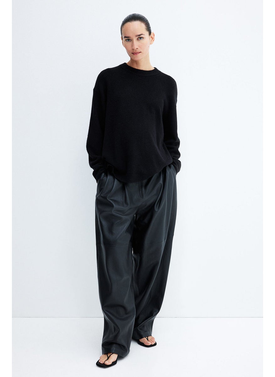 Mama Slit-Hem Jumper