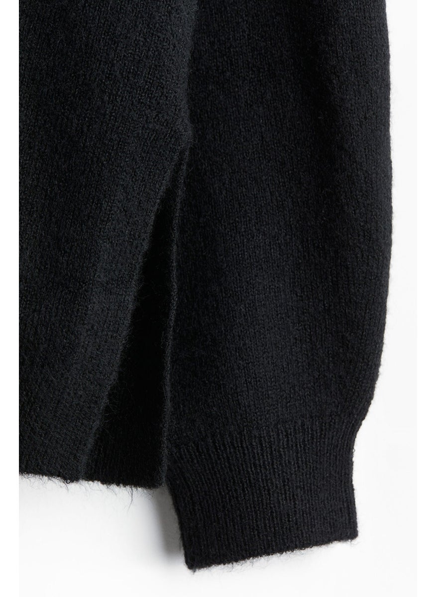 Mama Slit-Hem Jumper