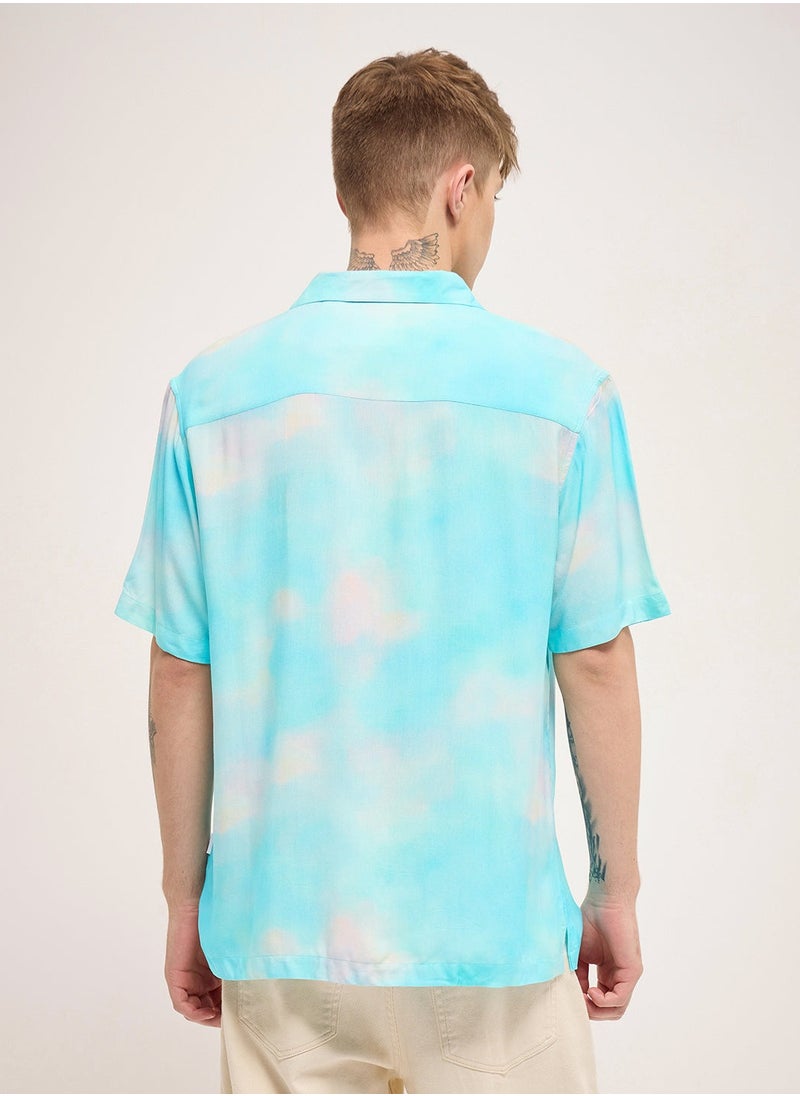 Rayon Shirt for Men | Slim Fit, Short Sleeve, Casual or Formal Button-Down | Soft, Breathable Fabric for Work, Everyday, & All-Season Wear in Stylish
