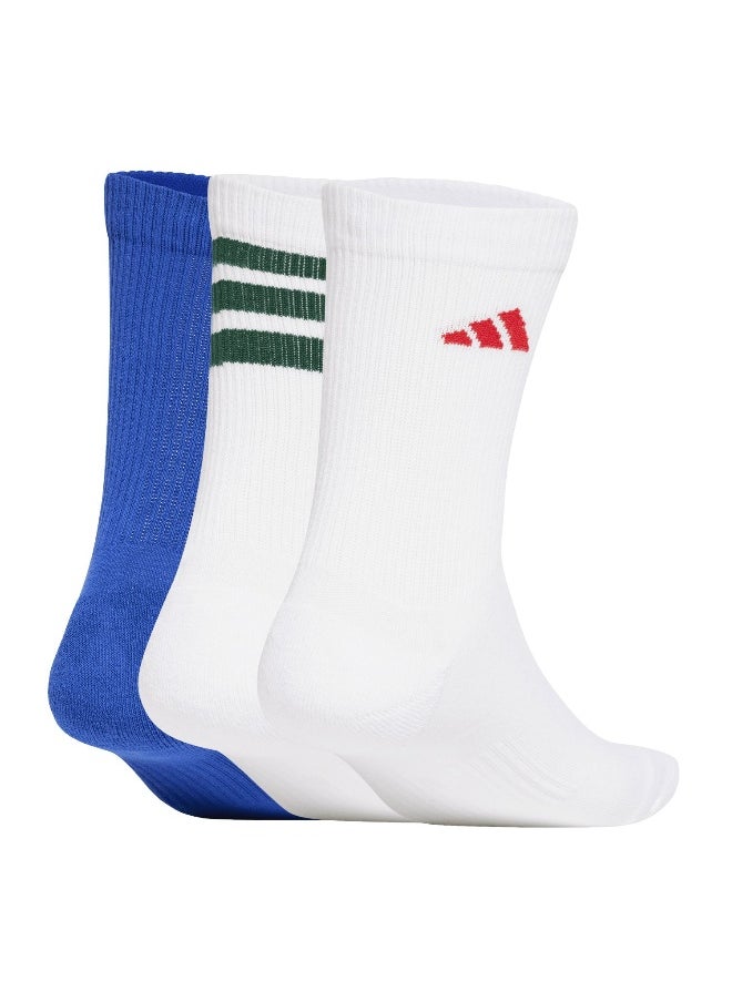 adidas logo pack 3pp unisex crew socks