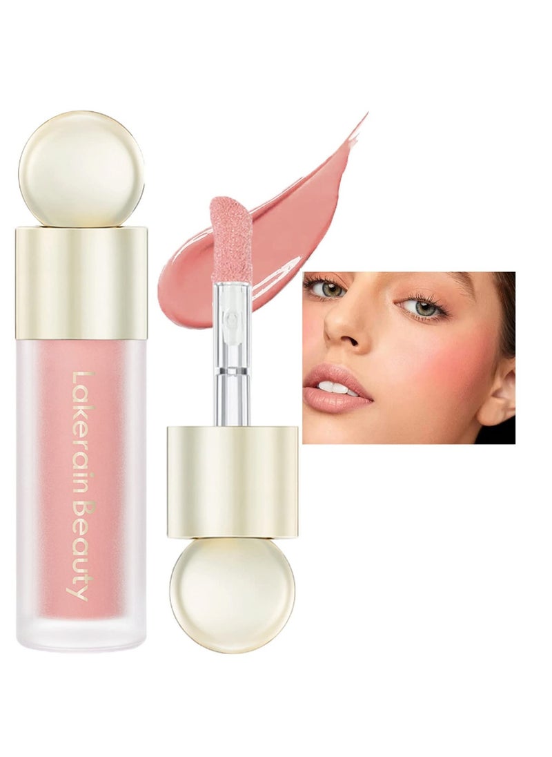 Liquid Blush for Cheeks - Lightweight Cream Blush Makeup, Breathable & Natural Finish, Silky Smooth Waterproof Formula, Long-lasting & Easy to Blend for a Flawless Look