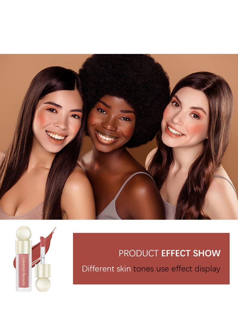 Liquid Blush for Cheeks - Lightweight Cream Blush Makeup, Breathable & Natural Finish, Silky Smooth Waterproof Formula, Long-lasting & Easy to Blend for a Flawless Look