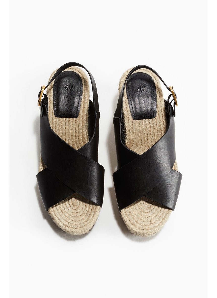 Wedge-Heeled Espadrilles