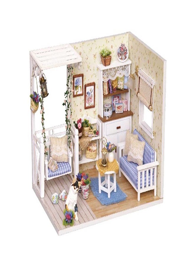 LED Wooden Doll House Box
