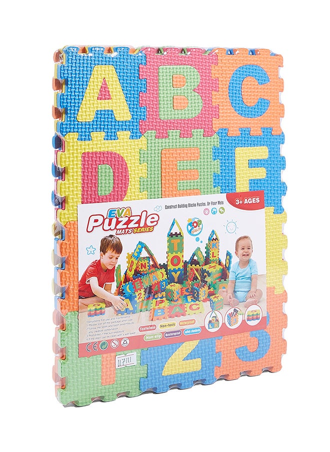 36-Piece Alphabets Puzzle Playset