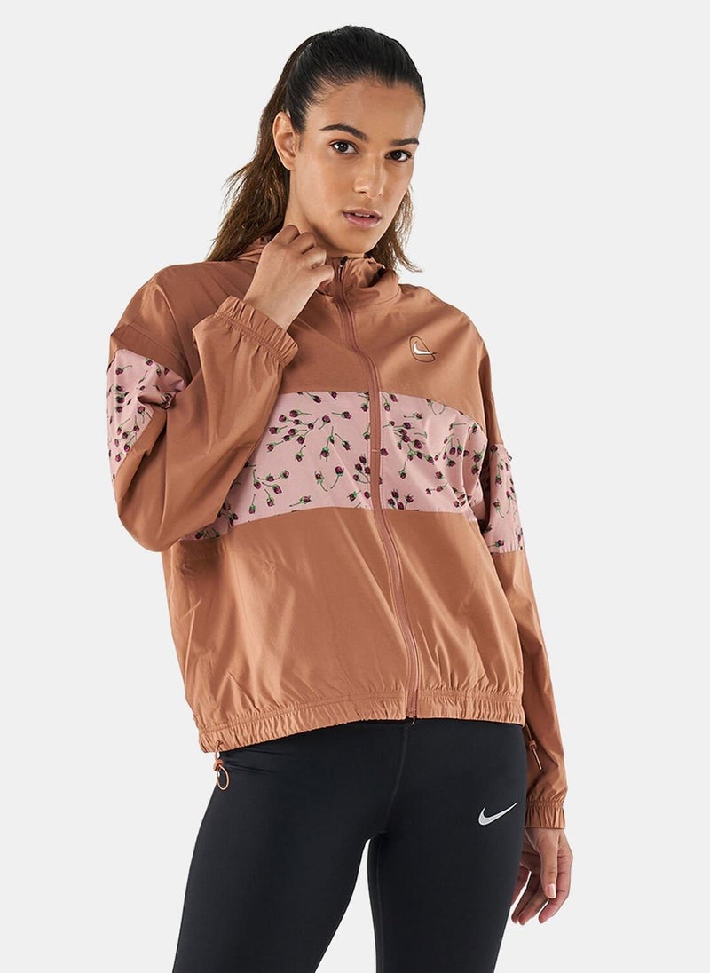 Women's Icon Clash Woven Running Jacket