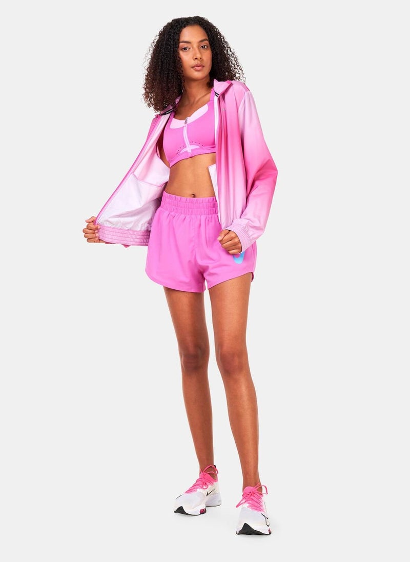 Women's Swoosh Run Print Jacket