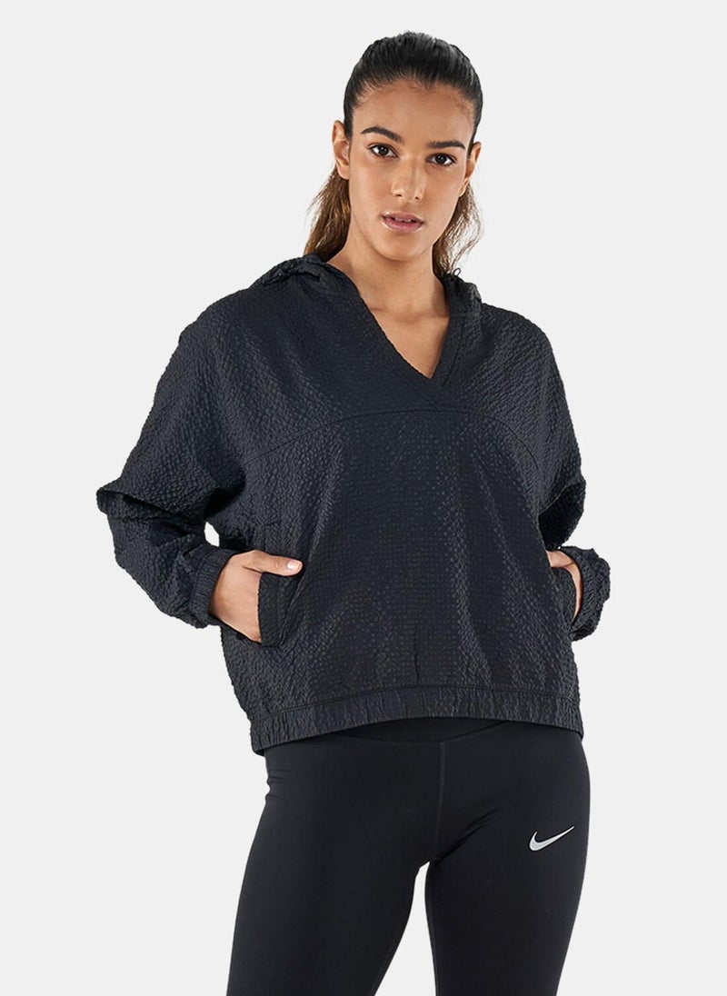 Women's Icon Clash Woven Running Pullover Jacket
